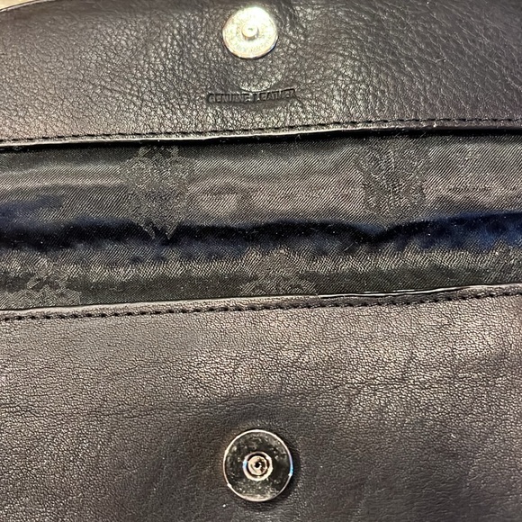 Chrome Hearts leather glasses-wallet case very rare lays flat when empty - Picture 3 of 5